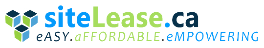 siteLease Web Solutions Logo eASY, aFFORDABLE, eMPOWERING website solutions